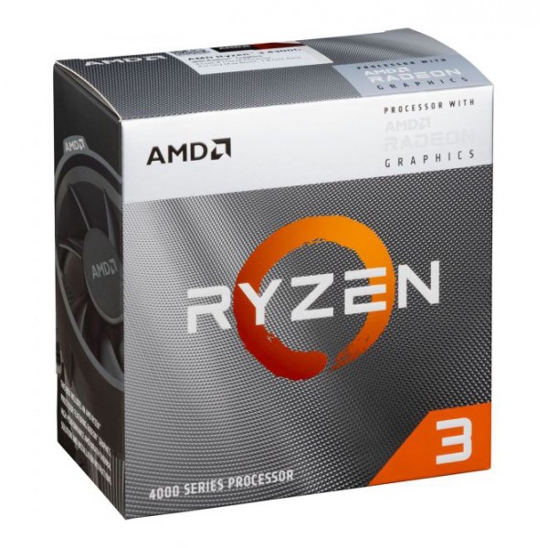 AMD CPU Ryzen 3 4300G, 3.9GHz, 6 Cores, AM4, 6MB, Wraith Stealth cooler