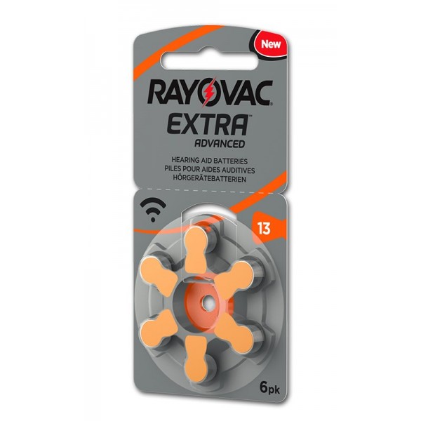 RAYOVAC μπαταρίες ακουστικών βαρηκοΐας 13MF, mercury free, 1.4V, 6τμχ