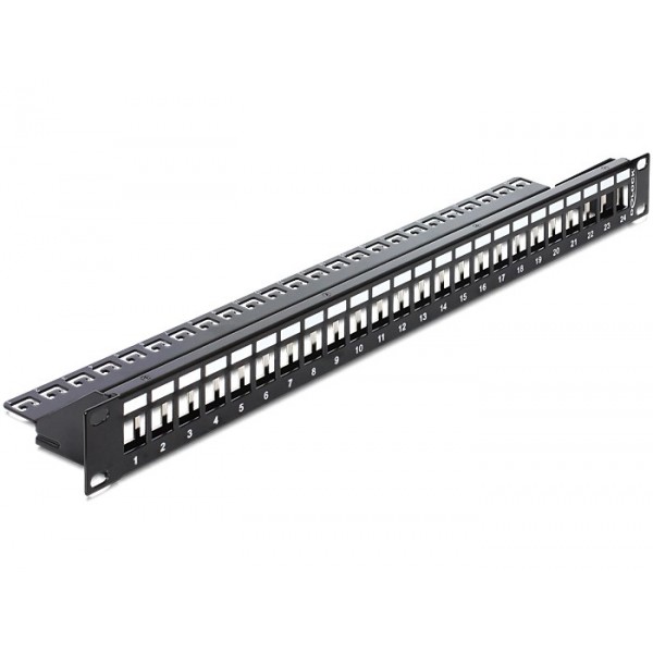 DELOCK keystone patch panel 43277, 19