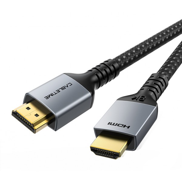 CABLETIME καλώδιο HDMI 2.1 CT-HM8K, 8K/60Hz, 48Gbps, 28AWG, 3m, μαύρο