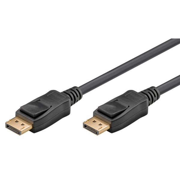 GOOBAY καλώδιο DisplayPort 61699, 8K/60Hz, 32.4 Gbps, 5m, μαύρο