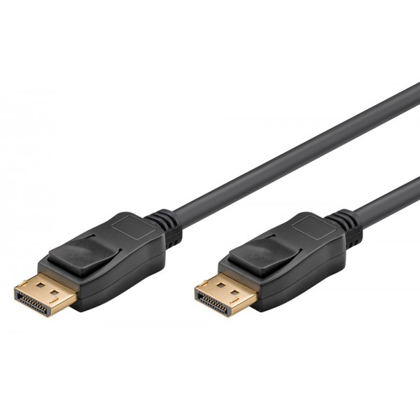 GOOBAY καλώδιο DisplayPort 65808 Certified, 8K/60Hz 32.4 Gbps, 1m, μαύρο