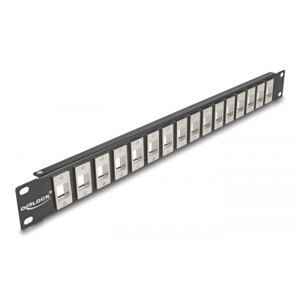 DELOCK Keystone patch panel 66758, 19