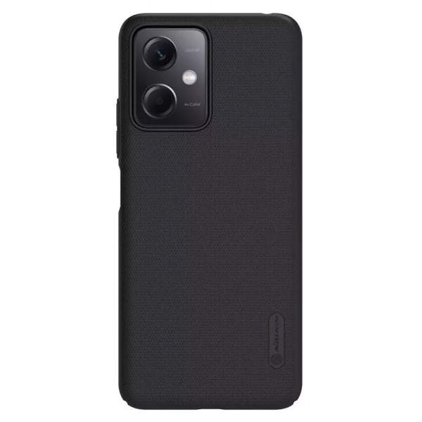 NILLKIN θήκη Super Frosted Shield για Xiaomi Redmi Note 12 Pro 5G, μαύρο