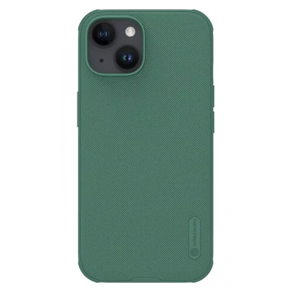 NILLKIN θήκη Super Frosted Shield Pro Magnetic για iPhone 15, πράσινη