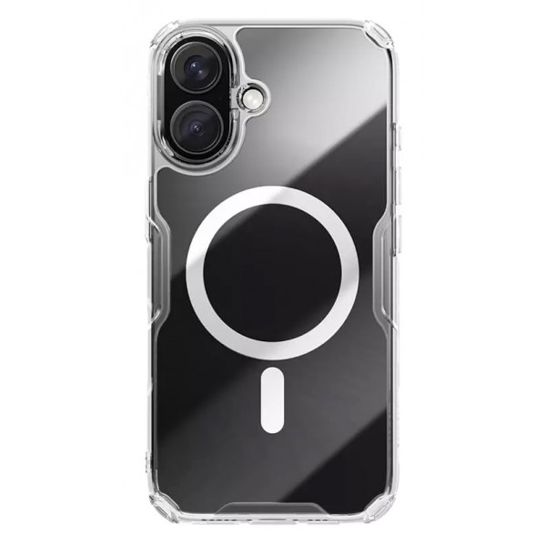 NILLKIN θήκη Nature TPU Pro Magnetic για iPhone 16 Plus, διάφανη