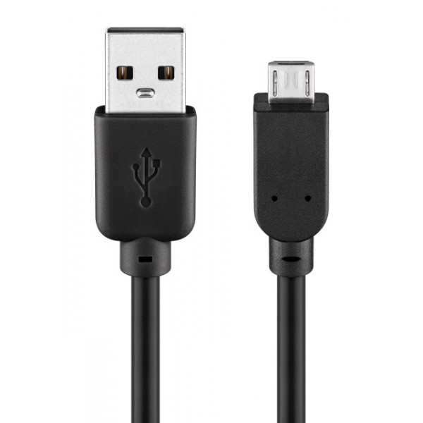 GOOBAY καλώδιο USB 2.0 σε Micro USB 93181, 1.5m, μαύρο