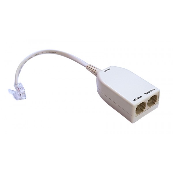 POWERTECH ADSL Splitter με φίλτρο ADSL-05, μπεζ