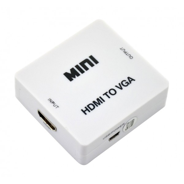 POWERTECH HD Video Converter HDMI σε VGA & 3.5mm Audio CAB-H073, Full HD