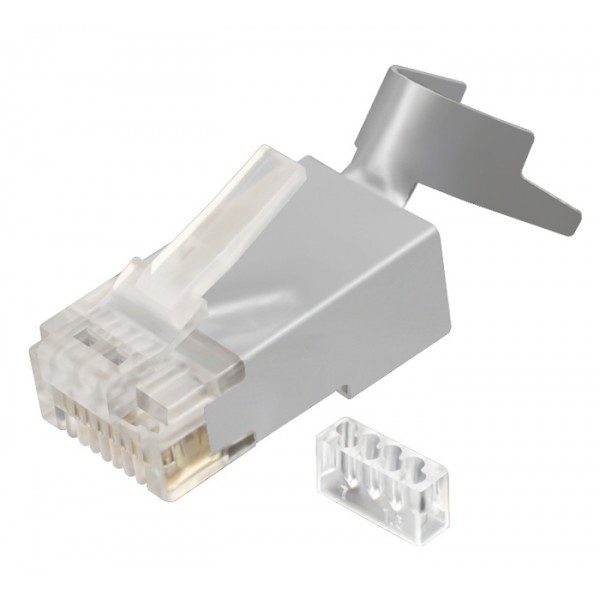 POWERTECH βύσμα RJ45 Cat 6a CAB-N286, copper, open type, 1.2mm, 10τμχ