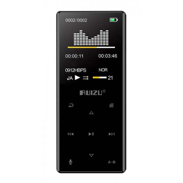 RUIZU MP3 player D29 με ηχείο, 1.8