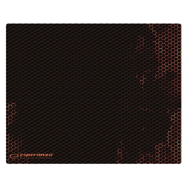 ESPERANZA gaming mouse pad Flame EGP103R, 400x300x3mm, μαύρο-κόκκινο