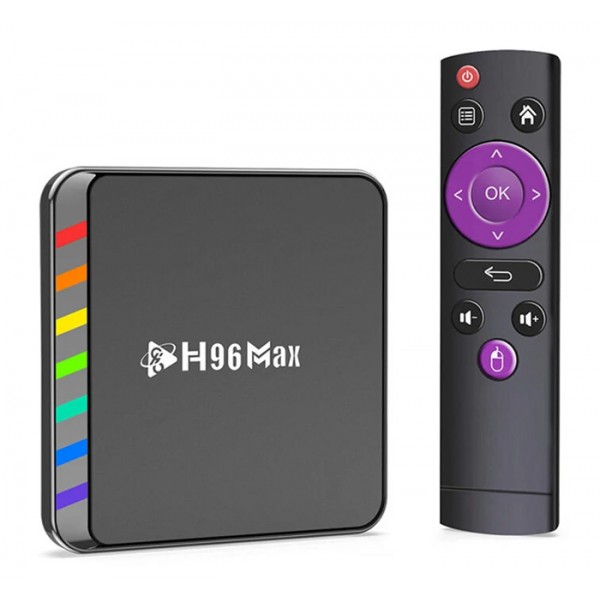 H96 TV Box Μax W2, 4K, S905W2, 4/32GB, WiFi 6, Bluetooth, Android 11