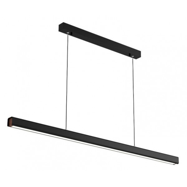 POWERTECH LED φωτιστικό οροφής HLL-0106, 24W, 4000K, 120x120cm, μαύρο