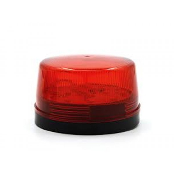 Strobe εσωτερικών & εξωτερικών χώρων, LED, 12V, Red