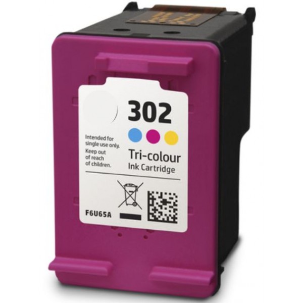 Συμβατό Inkjet για HP 302XL, Color