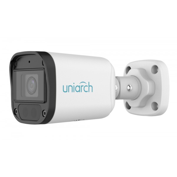 UNIARCH IP κάμερα IPC-B124-APF28K, 2.8mm, 4MP, IP67, PoE, SD, IR 30m