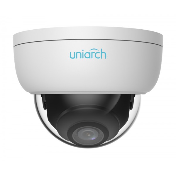 UNIARCH IP κάμερα IPC-D125-PF28, 2.8mm, 5MP, IP67/IK10, PoE, IR έως 30m