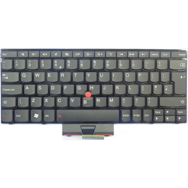 Πληκτρολόγιο για Lenovo Thinkpad E120/E125/E130/E135, μαύρο