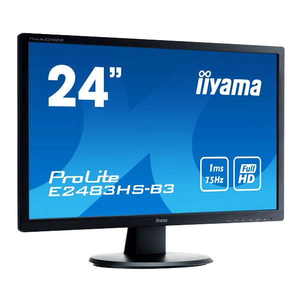 IIYAMA used οθόνη B2480H LED, 24