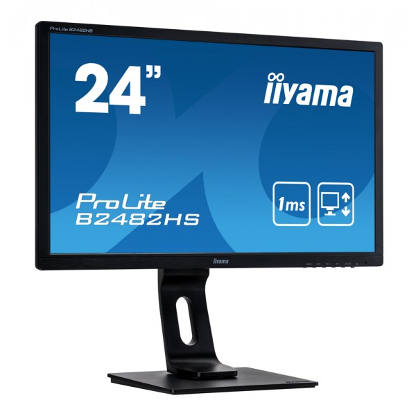 IIYAMA used οθόνη E242B2482HS-B1 LED, 24