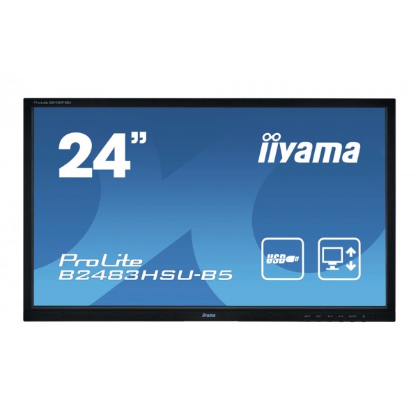 IIYAMA used οθόνη B2483HSU LED, 24