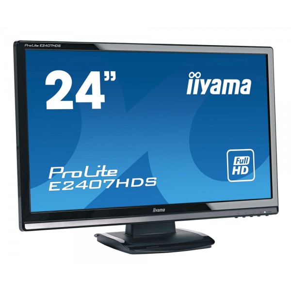 IIYAMA used οθόνη E2407HDS TN, 24