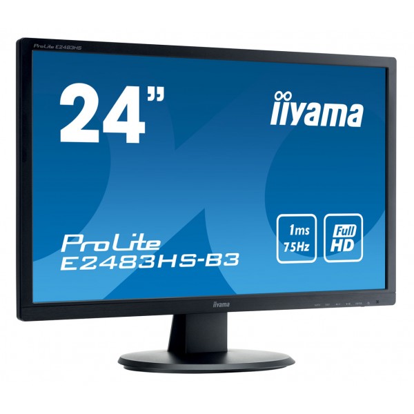 IIYAMA used οθόνη E2483HS LED, 24