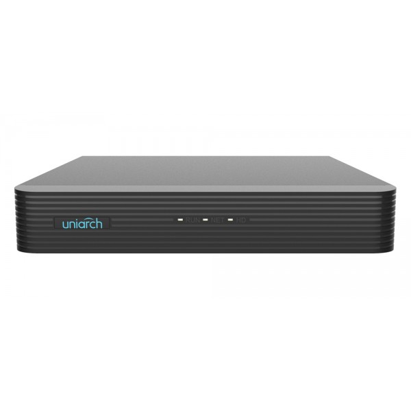 UNIARCH NVR καταγραφικό NVR-110E2, H.265/H.264, 8MP, 10 κανάλια