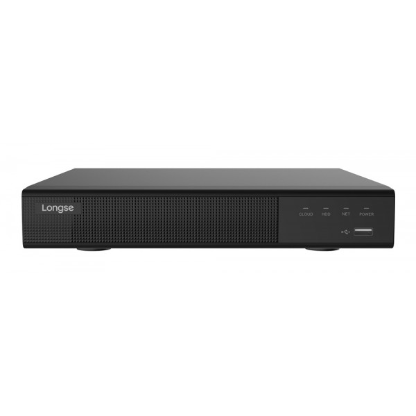 LONGSE NVR καταγραφικό NVR3109E1, 4K, H.265/H.264, 9 κανάλια