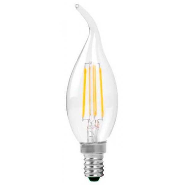 OPTONICA LED λάμπα Candle C35T Filament 1481, 4W, 4500K, E14, 400lm