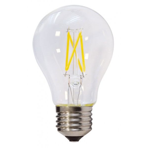 OPTONICA LED λάμπα A60 Filament 1858, 4W, 4500K, E27, 400lm