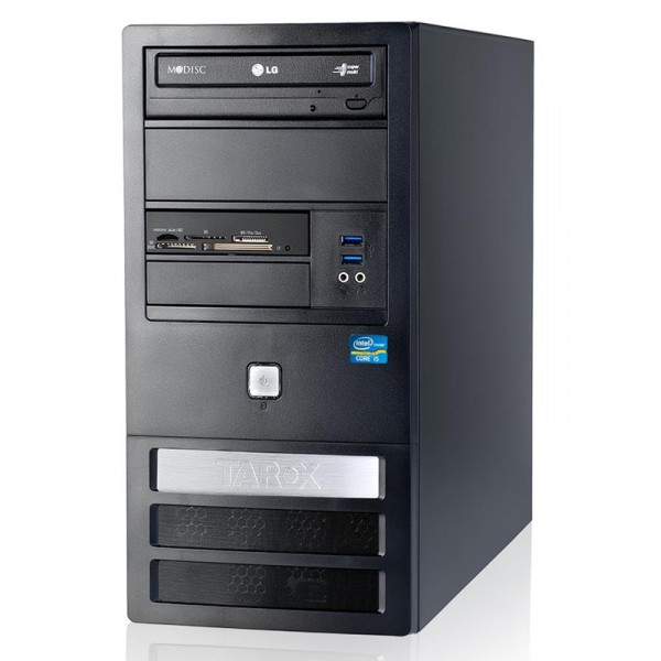 TAROX PC MT, Refurbished Grade A Repainted, E5700, 2GB, 320GB, DVD, FreeDOS