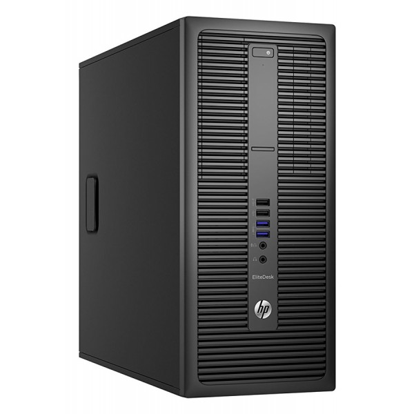 HP PC EliteDesk 800 G2 TWR, Refurbished Grade A Repainted, i5-6500, 8GB, 256GB SSD, DVD, FreeDOS