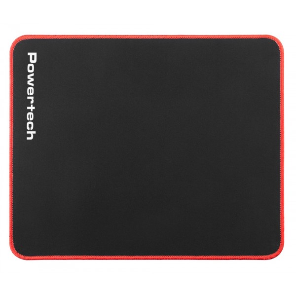 POWERTECH gaming mouse pad PT-1282, 30x25cm, μαύρο