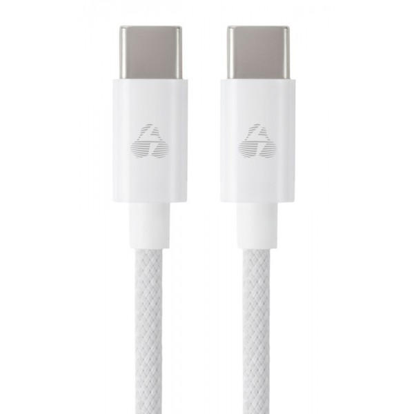 POWERTECH καλώδιο USB-C PTR-0183, 60W, 480Mbps, 1m, λευκό