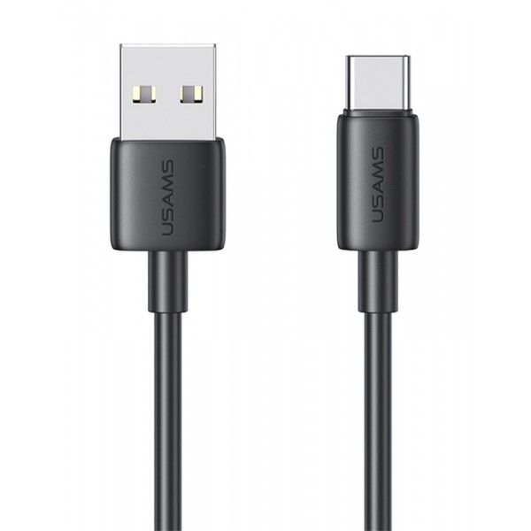 USAMS καλώδιο USB-C σε USB US-SJ708, 18W, 480Mbps, 1m, μαύρο