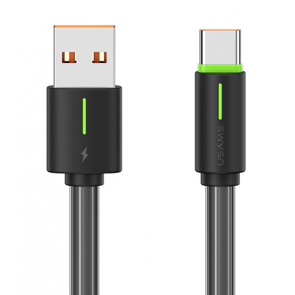 USAMS καλώδιο USB-C σε USB US-SJ732, 18W, 480Mbps, 1m, μαύρο