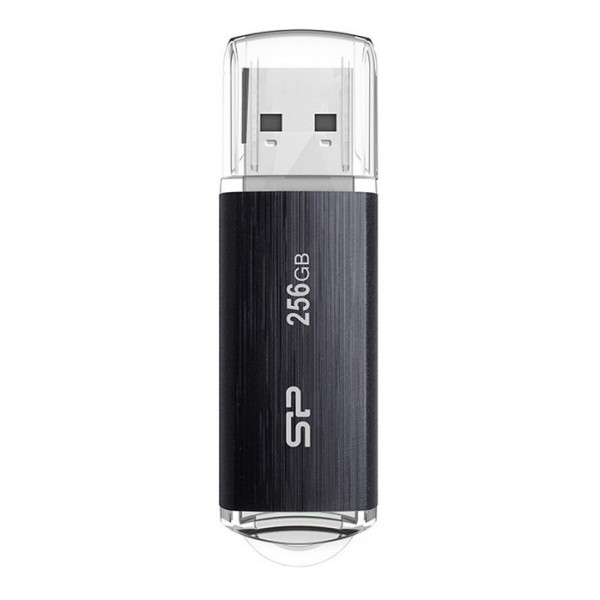 SILICON POWER USB Flash Drive Blaze B02, 256GB, USB 3.2, μαύρο