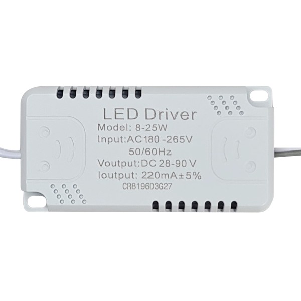 LED Driver SPHLL-DRIVER-011, 8-25W, 1.7x3.6x7cm