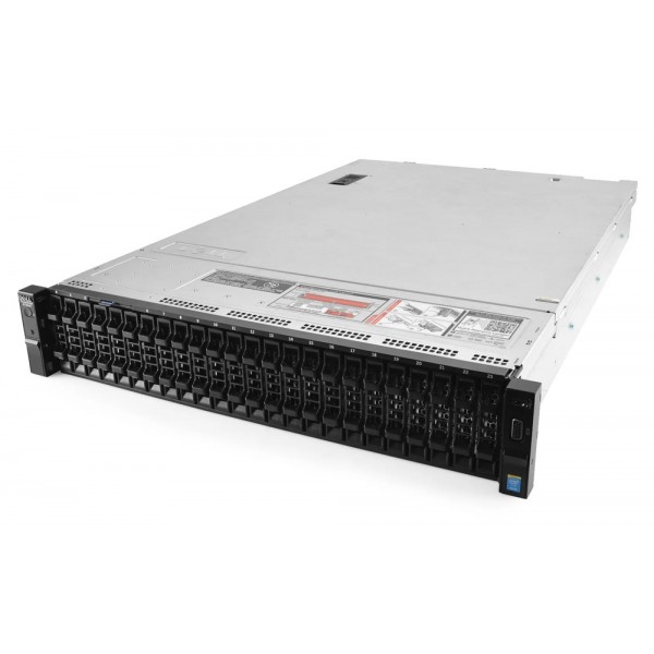 DELL Server R730, 2x E5-2680 v3, 32GB, DVD, 2x 750W, 24x 2.5