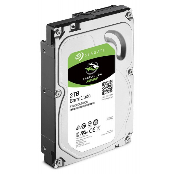 SEAGATE Σκληρός Δίσκος Barracuda ST2000DM008, 2TB, 256MB, 7200RPM, 3.5