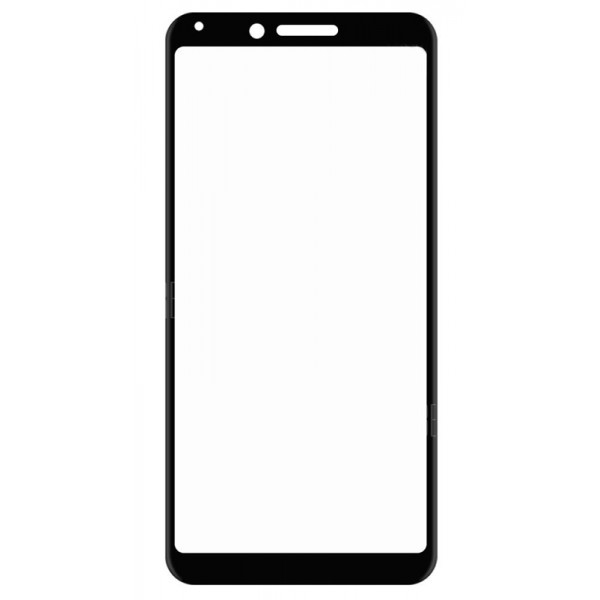 POWERTECH Tempered Glass 5D για Xiaomi Redmi 6, full glue, μαύρο