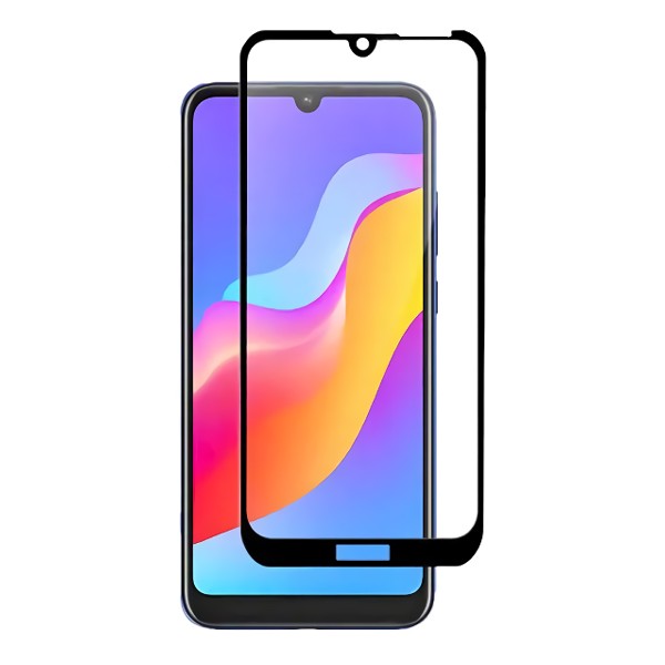 POWERTECH Tempered Glass 5D Full Glue, Huawei Y5/Pro/Prime 2019, μαύρο