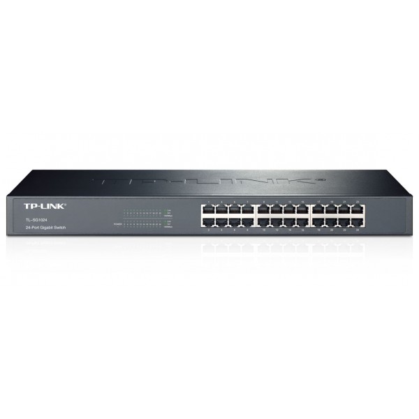 TP-LINK Gigabit Rackmount Switch TL-SG1024 24-Port, Ver. 12.0