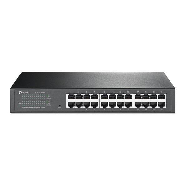 TP-LINK Easy Smart Switch TL-SG1024DE, 24-port 10/100/1000Mbps, Ver 4.20