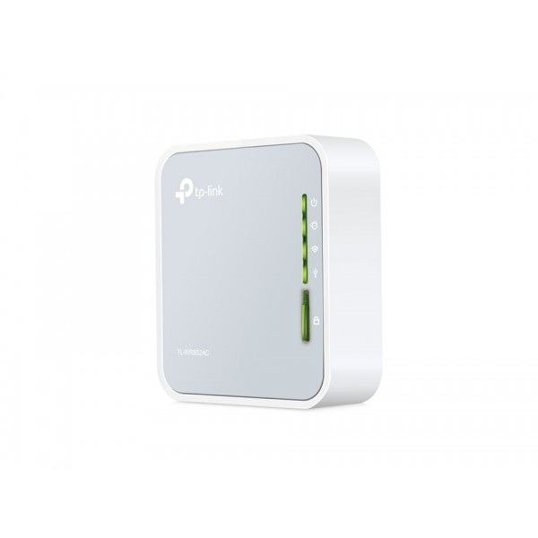 TP-LINK Wireless Travel Router TL-WR902AC, 750Mbps AC750, Ver. 1.0