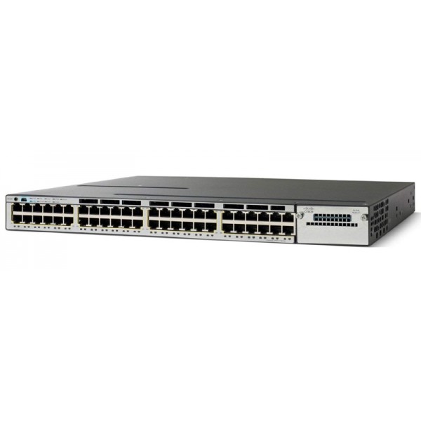 CISCO used Switch Catalyst WS-C3560X-48PF-L, 48x 10/100/1000 Ports