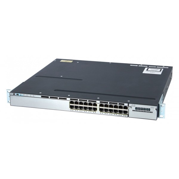 CISCO used Catalyst Switch 3750-X, 24 ports PoE, managed