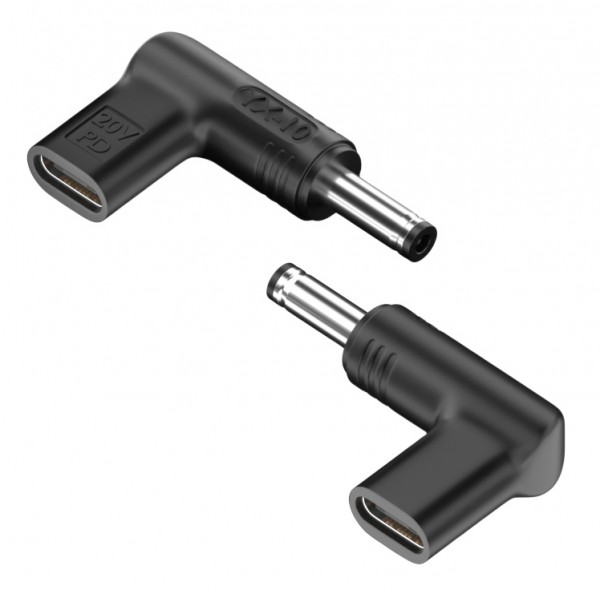 POWERTECH αντάπτορας τροφοδοσίας YX-10, USB-C σε Dell 4.5x3mm, μαύρος